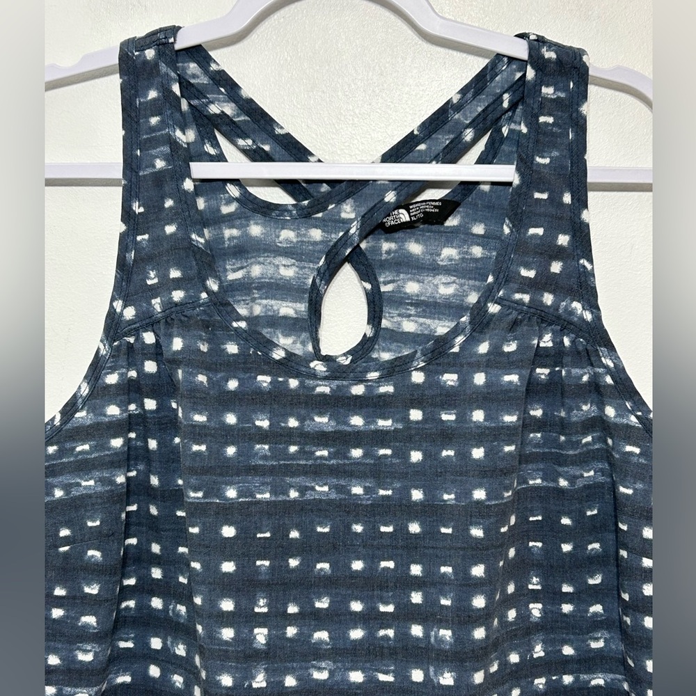 The North Face Criss Cross Back Tank Blouse Womens Size XL - Picture 5 of 13